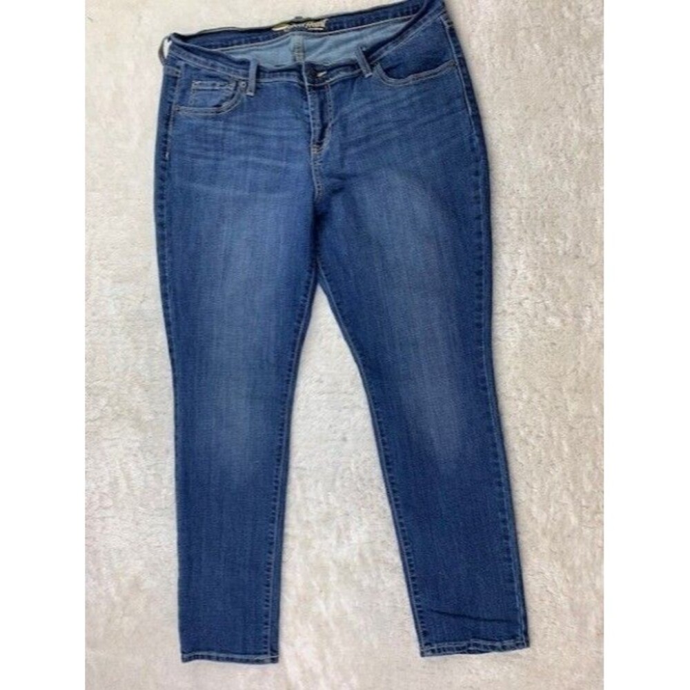 Old Navy Size 14 Short Womens Ankle Jeans Sweetheart Stretch Med Wash High Rise